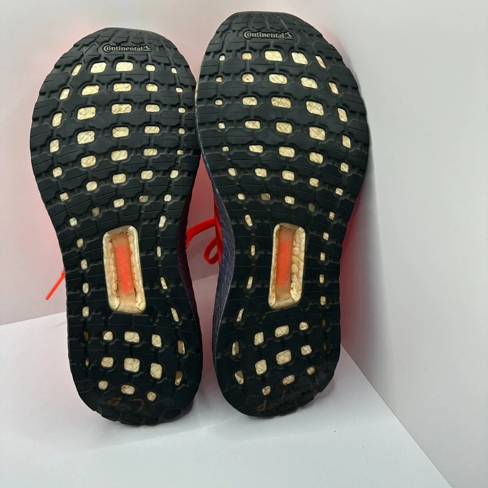 adidas Ultraboost 20 Ultra Boost Solar Red‎ Orange Blue NASA ISS FV8451 Men's 7